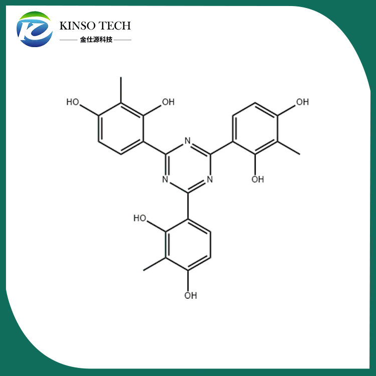 2,4,6-Tris (2,4-dihydroxy-3-metylfenyl) -1,3,5-triazín CAS 434942-20-8