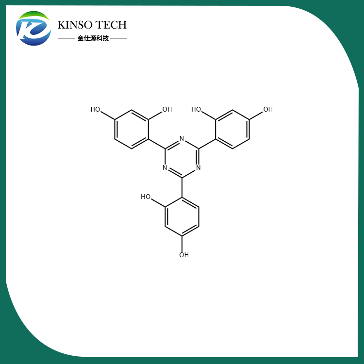 2,4,6-Tris (2,4-dihydroxyphenyl) -1,3,5-triazín CAS 2125-23-7