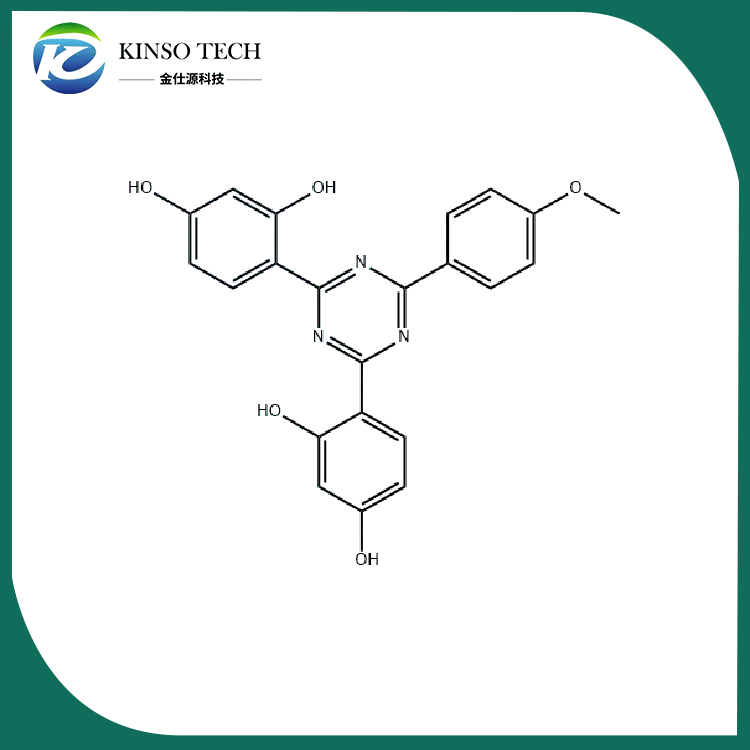 2- (4-metoxyfenyl) 4,6-bis- (2,4-dihydroxyfenyl) -1,3,5-triazín CAS 1440-00-2
